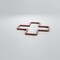 Ekena Millwork Extra Small Fowler Decorative Fretwork Wood Wall Panels, Wood, 7 3/8"W x 7 3/8"H x 3/8"T WALW08X08X0375FLRMF - alternate 3